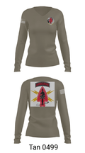 Usasoc 85355509 Women's Long Sleeve V-neck Shirt - 77