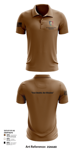 Short Sleeve Performance Polo, U.S. Army Health Clinic - Baumholder, Army, Teamtime, Team time, sublimation, custom sports apparel, team uniforms, spirit wear, spiritwear, sports uniforms, custom shirts, team store, custom team store, fundraiser sports, apparel fundraiser