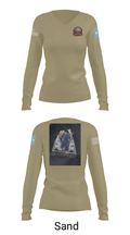 AIMD IWAKUNI 84640039 Women's Long Sleeve V-neck Shirt - 92