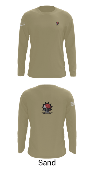 Bonecrushers 66346307 Long Sleeve Performance Shirt - 86