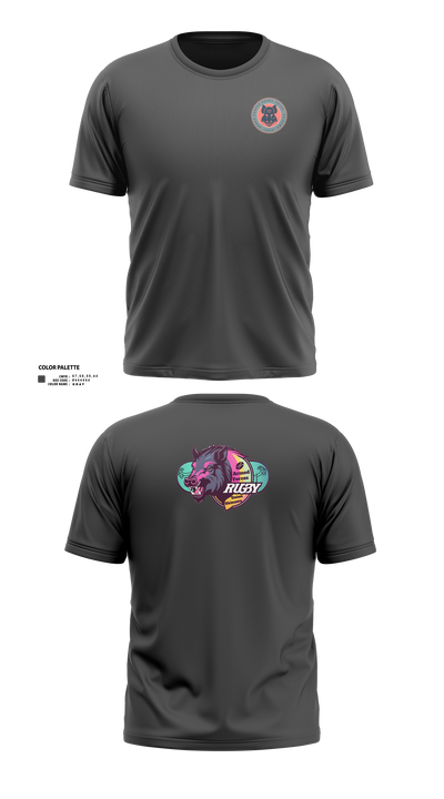 Black Boars 84058902 Short Sleeve Performance Shirt - 2