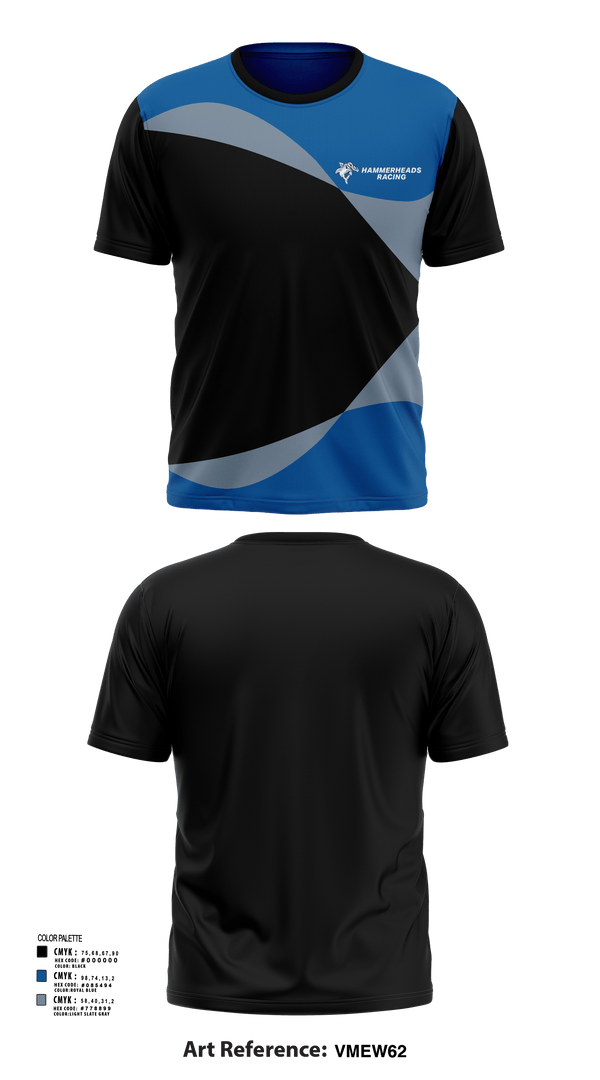 Short Sleeve Performance Shirt, Hammerheads Racing, Spirit Store, Teamtime, Team time, sublimation, custom sports apparel, team uniforms, spirit wear, spiritwear, sports uniforms, custom shirts, team store, custom team store, fundraiser sports, apparel fundraiser