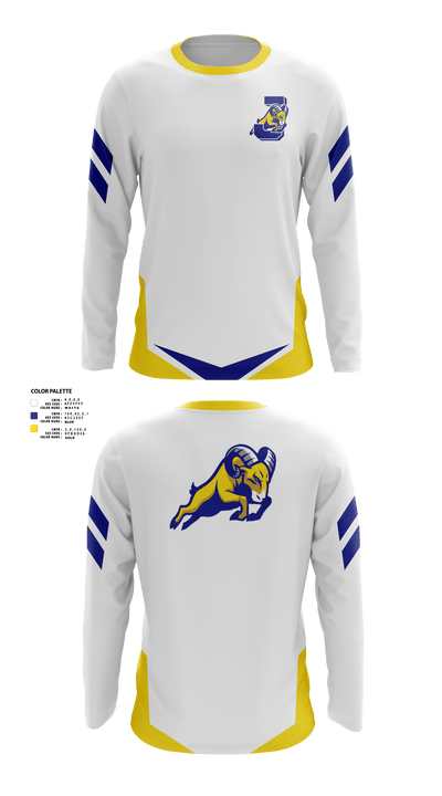 Johnsonburg Area Senior High School Band 95027927 Long Sleeve Performance Shirt - 40