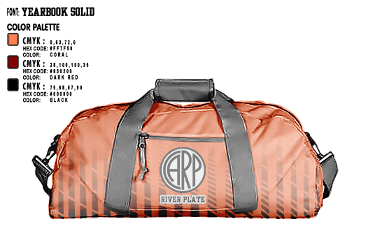 Duffle Bag, River Plate, Men's Soccer, Teamtime, Team time, sublimation, custom sports apparel, team uniforms, spirit wear, spiritwear, sports uniforms, custom shirts, team store, custom team store, fundraiser sports, apparel fundraiser