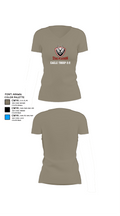 Eagle troop 2/2 62182830 Women's Short Sleeve V-neck Shirt - 64