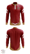Charleston High School Band 49030525 Quarter Zip Jacket - 40