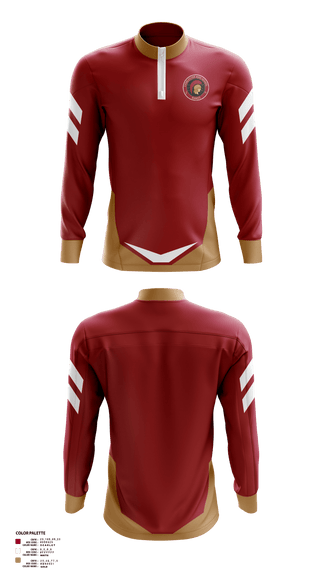 Quarter Zip Jacket, Charleston High School Band, Spirit Store, Teamtime, Team time, sublimation, custom sports apparel, team uniforms, spirit wear, spiritwear, sports uniforms, custom shirts, team store, custom team store, fundraiser sports, apparel fundraiser