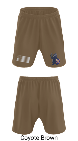Athletic Shorts With Pockets, Badger platoon, Army, Teamtime, Team time, sublimation, custom sports apparel, team uniforms, spirit wear, spiritwear, sports uniforms, custom shirts, team store, custom team store, fundraiser sports, apparel fundraiser