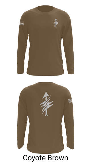 Long Sleeve Performance Shirt, 3rd Battalion 2nd Marines Scout Sniper Platoon, Marines, Teamtime, Team time, sublimation, custom sports apparel, team uniforms, spirit wear, spiritwear, sports uniforms, custom shirts, team store, custom team store, fundraiser sports, apparel fundraiser