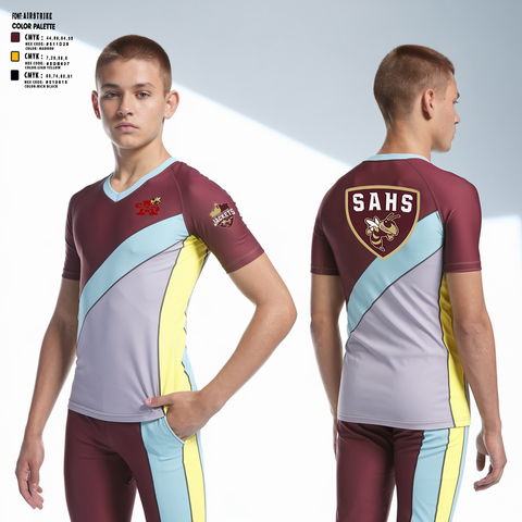 Short Sleeve Performance Shirt, St Augustine Yellow Jackets, Swimming, Teamtime, Team time, sublimation, custom sports apparel, team uniforms, spirit wear, spiritwear, sports uniforms, custom shirts, team store, custom team store, fundraiser sports, apparel fundraiser