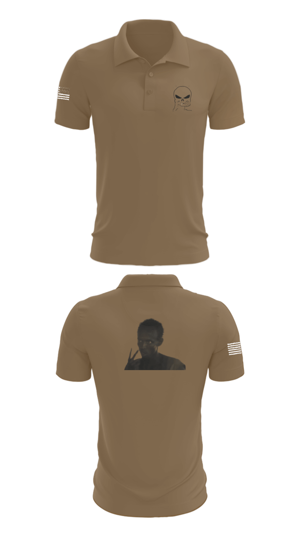 Short Sleeve Performance Polo, B Co, 303d IEW BN, Army, Teamtime, Team time, sublimation, custom sports apparel, team uniforms, spirit wear, spiritwear, sports uniforms, custom shirts, team store, custom team store, fundraiser sports, apparel fundraiser
