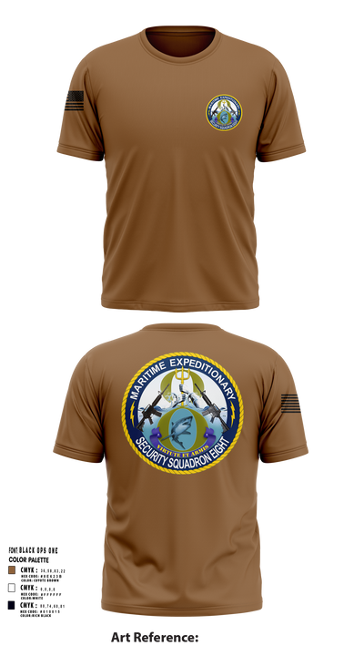 MSRON 8 41955379 Short Sleeve Performance Shirt - 107