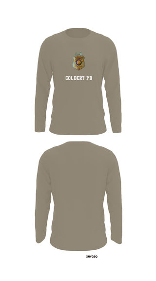 Long Sleeve Performance Shirt, Colbert PD, Police, Teamtime, Team time, sublimation, custom sports apparel, team uniforms, spirit wear, spiritwear, sports uniforms, custom shirts, team store, custom team store, fundraiser sports, apparel fundraiser