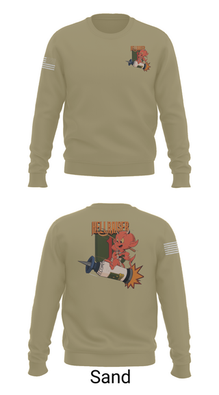 Crew Neck Sweatshirt, Hellraiser, , Teamtime, Team time, sublimation, custom sports apparel, team uniforms, spirit wear, spiritwear, sports uniforms, custom shirts, team store, custom team store, fundraiser sports, apparel fundraiser