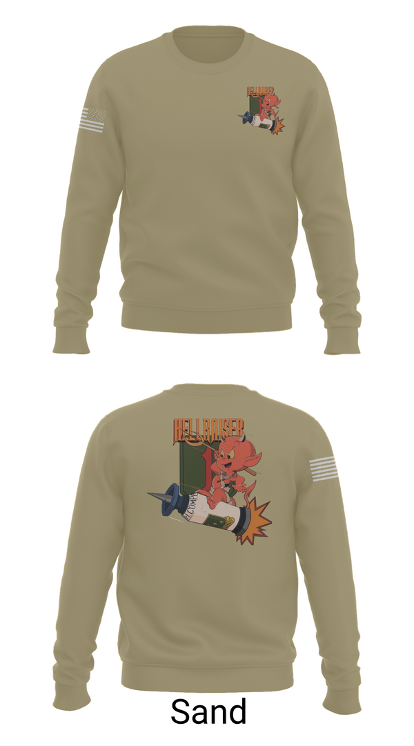Crew Neck Sweatshirt, Hellraiser, , Teamtime, Team time, sublimation, custom sports apparel, team uniforms, spirit wear, spiritwear, sports uniforms, custom shirts, team store, custom team store, fundraiser sports, apparel fundraiser
