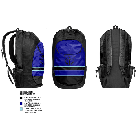 Gear Bag, CSFTM, Swimming, Teamtime, Team time, sublimation, custom sports apparel, team uniforms, spirit wear, spiritwear, sports uniforms, custom shirts, team store, custom team store, fundraiser sports, apparel fundraiser