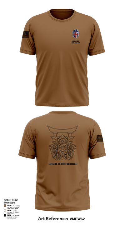 343rd Medical Hospital Augmentation Detachment 45513256 Short Sleeve Performance Shirt - 152