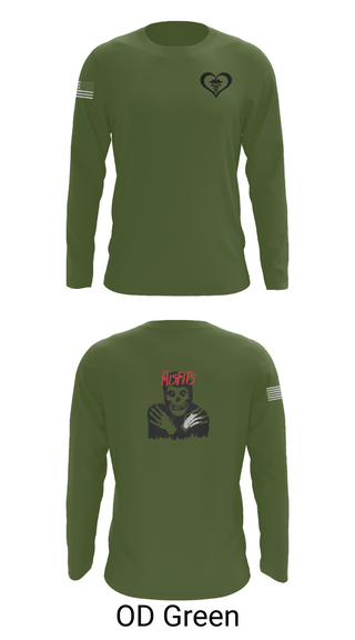 Long Sleeve Performance Shirt, 3rd squad, Army, Teamtime, Team time, sublimation, custom sports apparel, team uniforms, spirit wear, spiritwear, sports uniforms, custom shirts, team store, custom team store, fundraiser sports, apparel fundraiser