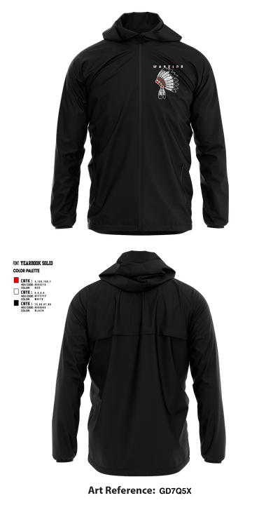 Kootenai Junior High School 56745665 Windbreaker - 3