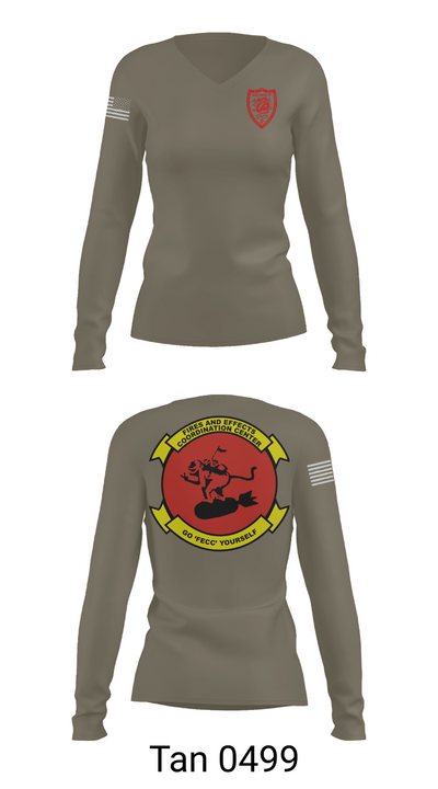 III MEF 91980942 Women's Long Sleeve V-neck Shirt - 77