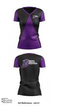 Branson Ultimate Gymnastics 57002260 Women's Short Sleeve V-neck Shirt - 41