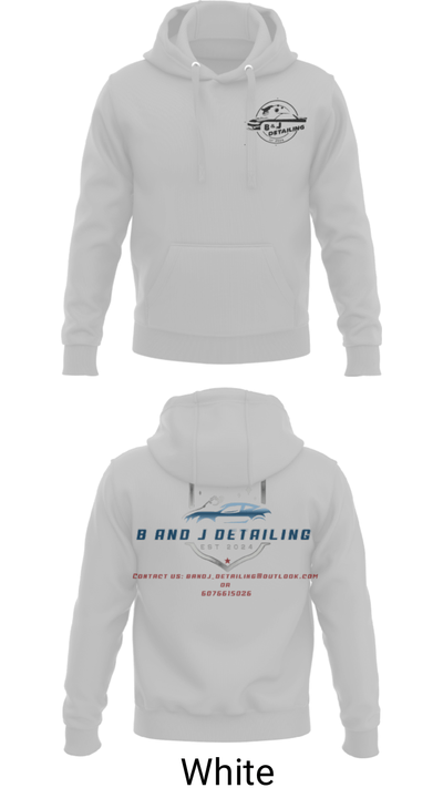 B and J Detailing 43609059 Hoodie - 6