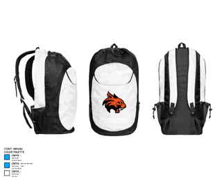 Gear Bag, Greeley Central High School Volleyball, Women's Volleyball, Teamtime, Team time, sublimation, custom sports apparel, team uniforms, spirit wear, spiritwear, sports uniforms, custom shirts, team store, custom team store, fundraiser sports, apparel fundraiser