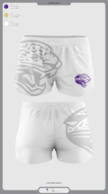 Jacksonville College Cross Country 48639105 Women's Shorts - 3