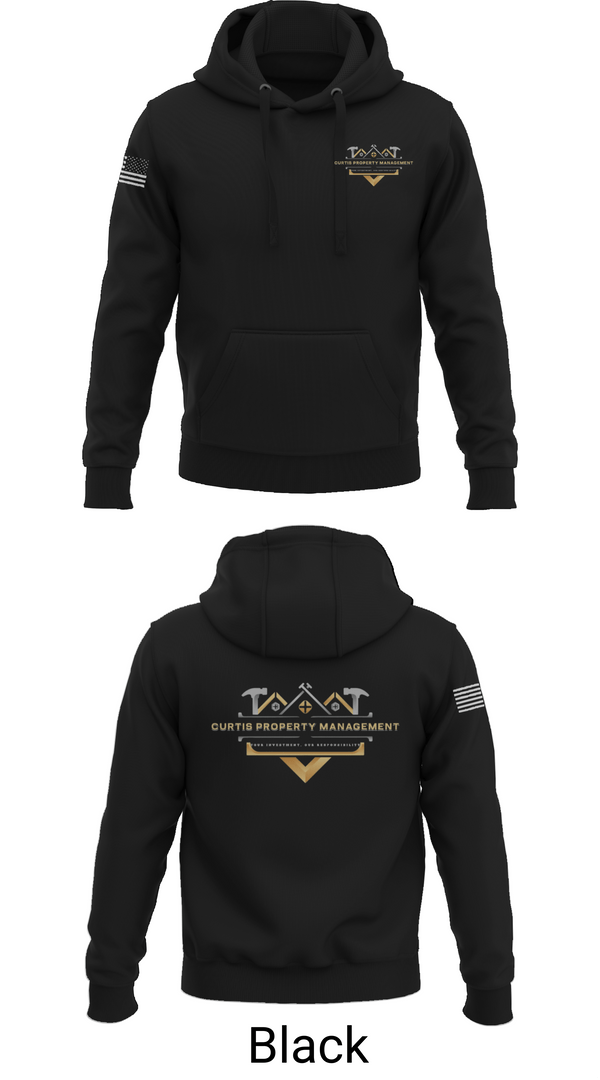 Hoodie, Curtis Property Management, , Teamtime, Team time, sublimation, custom sports apparel, team uniforms, spirit wear, spiritwear, sports uniforms, custom shirts, team store, custom team store, fundraiser sports, apparel fundraiser
