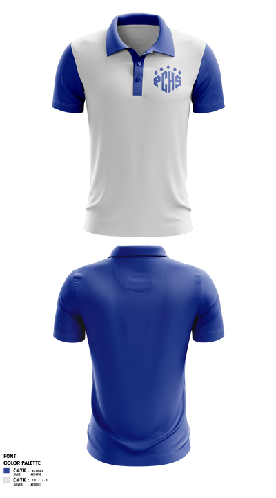 Polk County High School Wrestling 63642778 Short Sleeve Performance Polo - 41