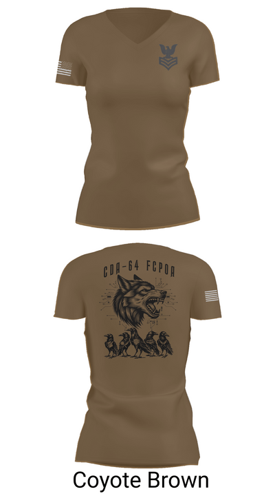 CDA 64 12212221 Women's Short Sleeve V-neck Shirt - 8