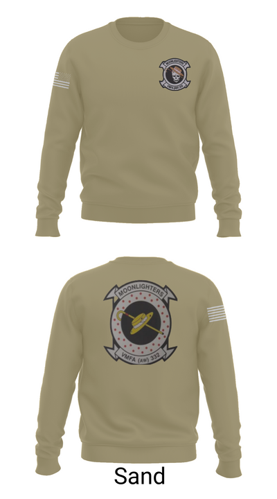 VMFA-332 The Moonlighters 29098342 Crew Neck Sweatshirt - 85