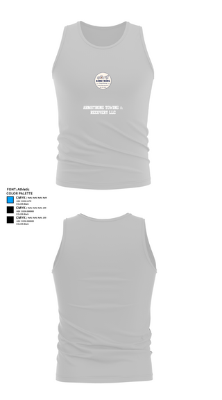 Tank Top, Armstrong Towing & Recovery LLC, , Teamtime, Team time, sublimation, custom sports apparel, team uniforms, spirit wear, spiritwear, sports uniforms, custom shirts, team store, custom team store, fundraiser sports, apparel fundraiser