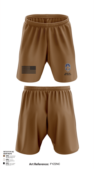 Athletic Shorts With Pockets, 343rd Medical Hospital Augmentation Detachment, , Teamtime, Team time, sublimation, custom sports apparel, team uniforms, spirit wear, spiritwear, sports uniforms, custom shirts, team store, custom team store, fundraiser sports, apparel fundraiser