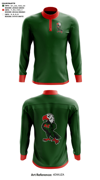 Quarter Zip Jacket, Adams City High School Basketball, Men's Basketball, Teamtime, Team time, sublimation, custom sports apparel, team uniforms, spirit wear, spiritwear, sports uniforms, custom shirts, team store, custom team store, fundraiser sports, apparel fundraiser