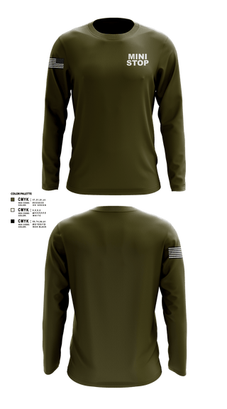 Long Sleeve Performance Shirt, Mini stop, , Teamtime, Team time, sublimation, custom sports apparel, team uniforms, spirit wear, spiritwear, sports uniforms, custom shirts, team store, custom team store, fundraiser sports, apparel fundraiser