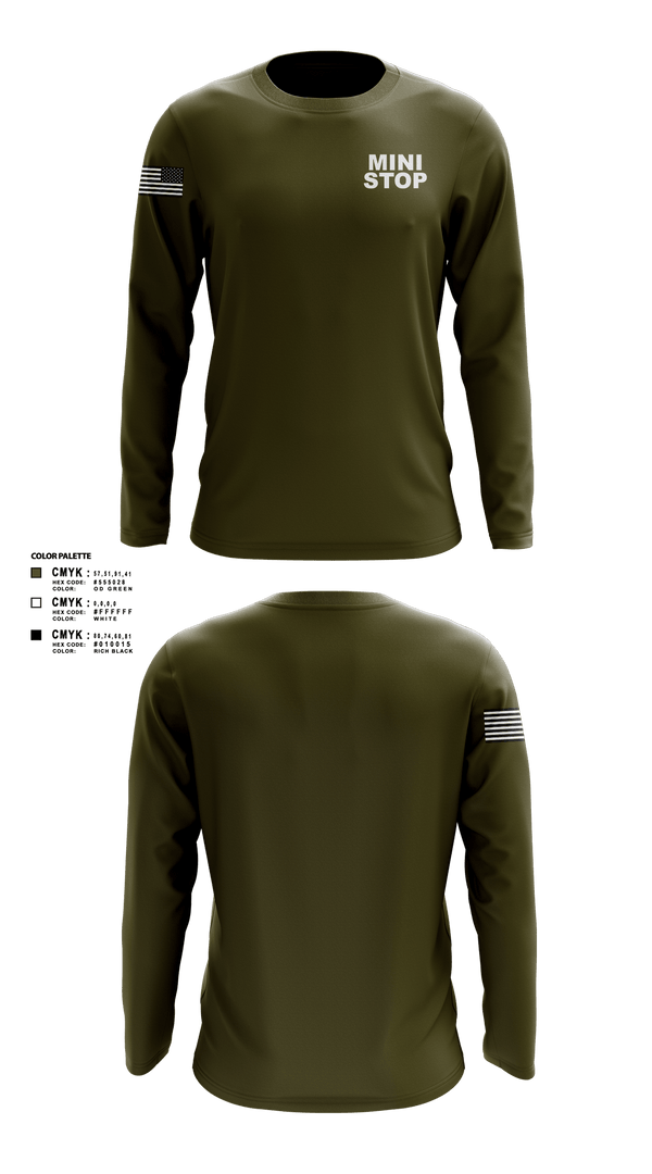 Long Sleeve Performance Shirt, Mini stop, , Teamtime, Team time, sublimation, custom sports apparel, team uniforms, spirit wear, spiritwear, sports uniforms, custom shirts, team store, custom team store, fundraiser sports, apparel fundraiser