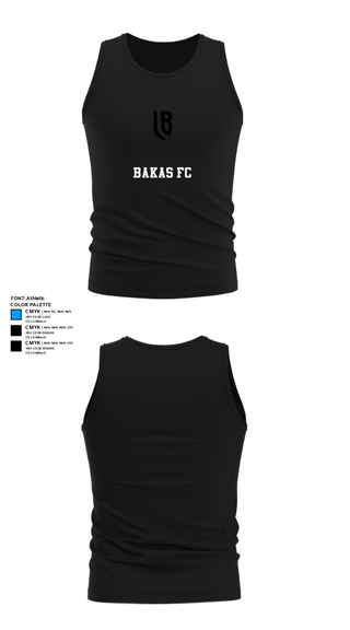 Tank Top, Bakas FC, Men's Soccer, Teamtime, Team time, sublimation, custom sports apparel, team uniforms, spirit wear, spiritwear, sports uniforms, custom shirts, team store, custom team store, fundraiser sports, apparel fundraiser