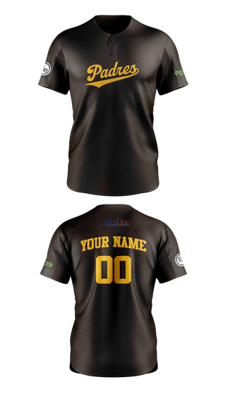 Two Button Baseball Jersey, IWV Youth Baseball, Baseball, Teamtime, Team time, sublimation, custom sports apparel, team uniforms, spirit wear, spiritwear, sports uniforms, custom shirts, team store, custom team store, fundraiser sports, apparel fundraiser