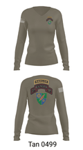 2nd Battalion 75th Ranger Regiment 36081201 Women's Long Sleeve V-neck Shirt - 77