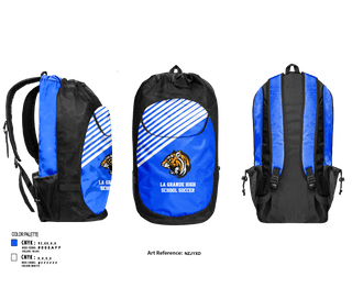 Gear Bag, La Grande High School Soccer, Men's Soccer, Teamtime, Team time, sublimation, custom sports apparel, team uniforms, spirit wear, spiritwear, sports uniforms, custom shirts, team store, custom team store, fundraiser sports, apparel fundraiser
