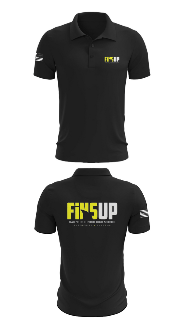 Short Sleeve Performance Polo, Dauphin Fins, Football, Teamtime, Team time, sublimation, custom sports apparel, team uniforms, spirit wear, spiritwear, sports uniforms, custom shirts, team store, custom team store, fundraiser sports, apparel fundraiser