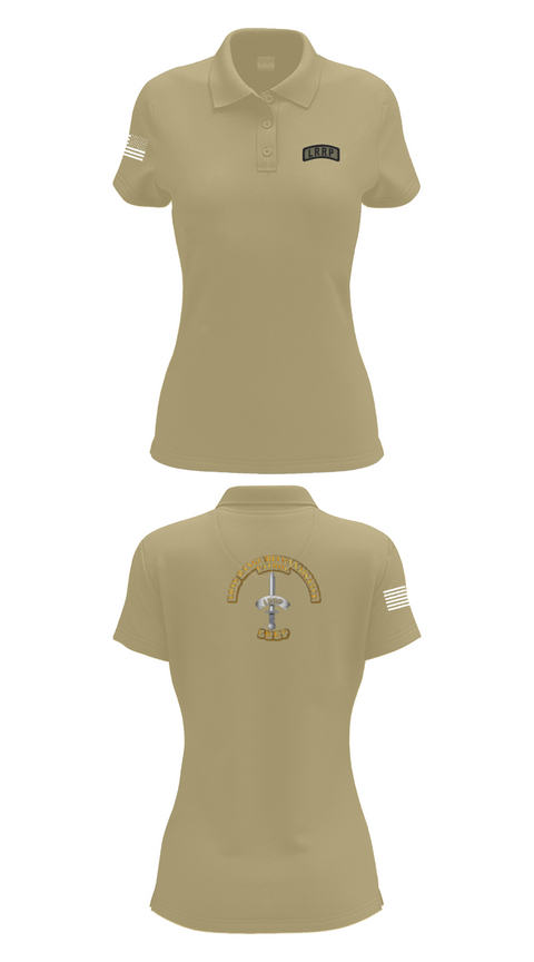 Womens Short Sleeve Performance Polo, 1/506 Inf, CSC, LRRP, , Teamtime, Team time, sublimation, custom sports apparel, team uniforms, spirit wear, spiritwear, sports uniforms, custom shirts, team store, custom team store, fundraiser sports, apparel fundraiser