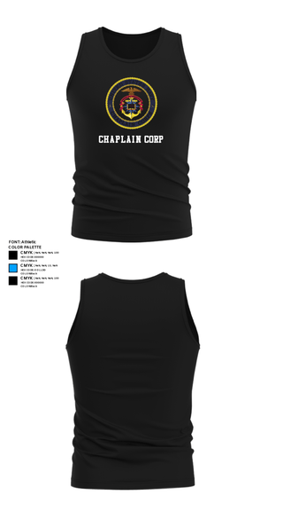 Tank Top, Chaplain Corp, Navy, Teamtime, Team time, sublimation, custom sports apparel, team uniforms, spirit wear, spiritwear, sports uniforms, custom shirts, team store, custom team store, fundraiser sports, apparel fundraiser