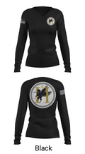TCC2 37454009 Women's Long Sleeve V-neck Shirt - 35