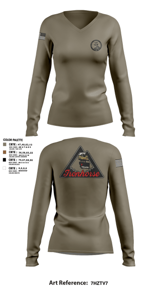 Womens Short Sleeve Vneck Shirt, Bco 1-189th, Army, Teamtime, Team time, sublimation, custom sports apparel, team uniforms, spirit wear, spiritwear, sports uniforms, custom shirts, team store, custom team store, fundraiser sports, apparel fundraiser