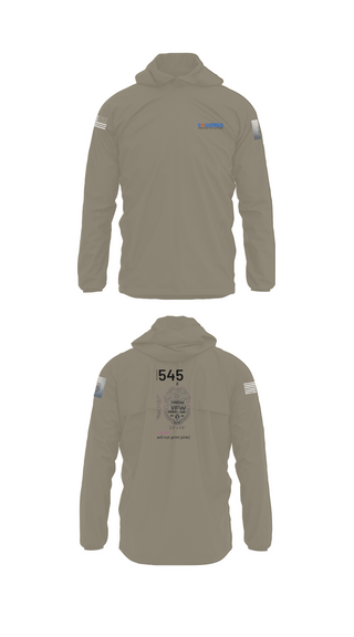Windbreaker, TN VFW, Army, Teamtime, Team time, sublimation, custom sports apparel, team uniforms, spirit wear, spiritwear, sports uniforms, custom shirts, team store, custom team store, fundraiser sports, apparel fundraiser