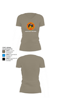 Lancaster County Young Marines 89976049 Women's Short Sleeve V-neck Shirt - 64