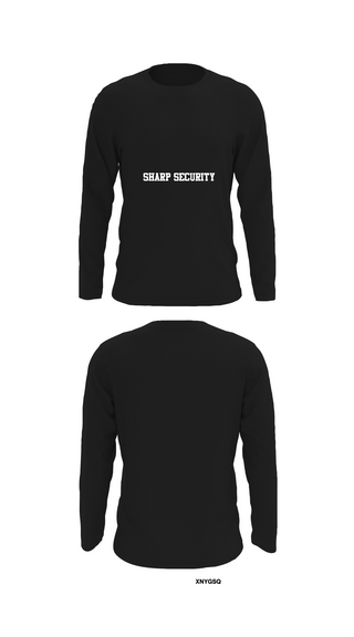 Long Sleeve Performance Shirt, SHARP SECURITY, , Teamtime, Team time, sublimation, custom sports apparel, team uniforms, spirit wear, spiritwear, sports uniforms, custom shirts, team store, custom team store, fundraiser sports, apparel fundraiser