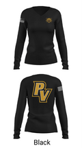 Paint Valley Middle School Band 66626679 Women's Long Sleeve V-neck Shirt - 35